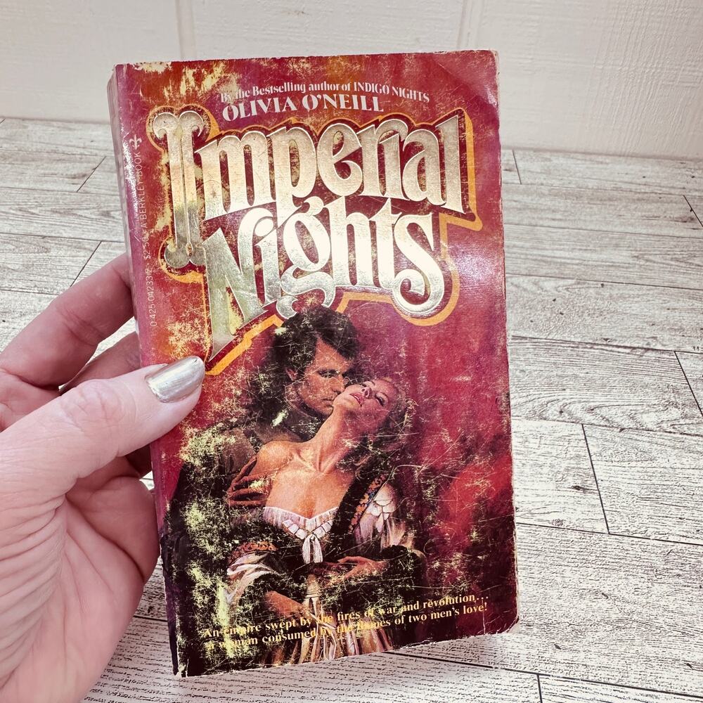 Olivia O'Neill - Imperial Nights - 1979 Vtg Paperback‎ Historical Romance Novel